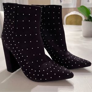Kendal and Kylie studded ankle boots